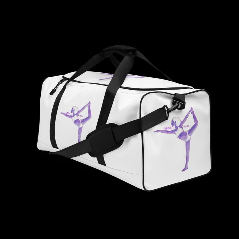 Water-Resistant Yoga Pilates Bag: Gym Overnight Tote - Large
