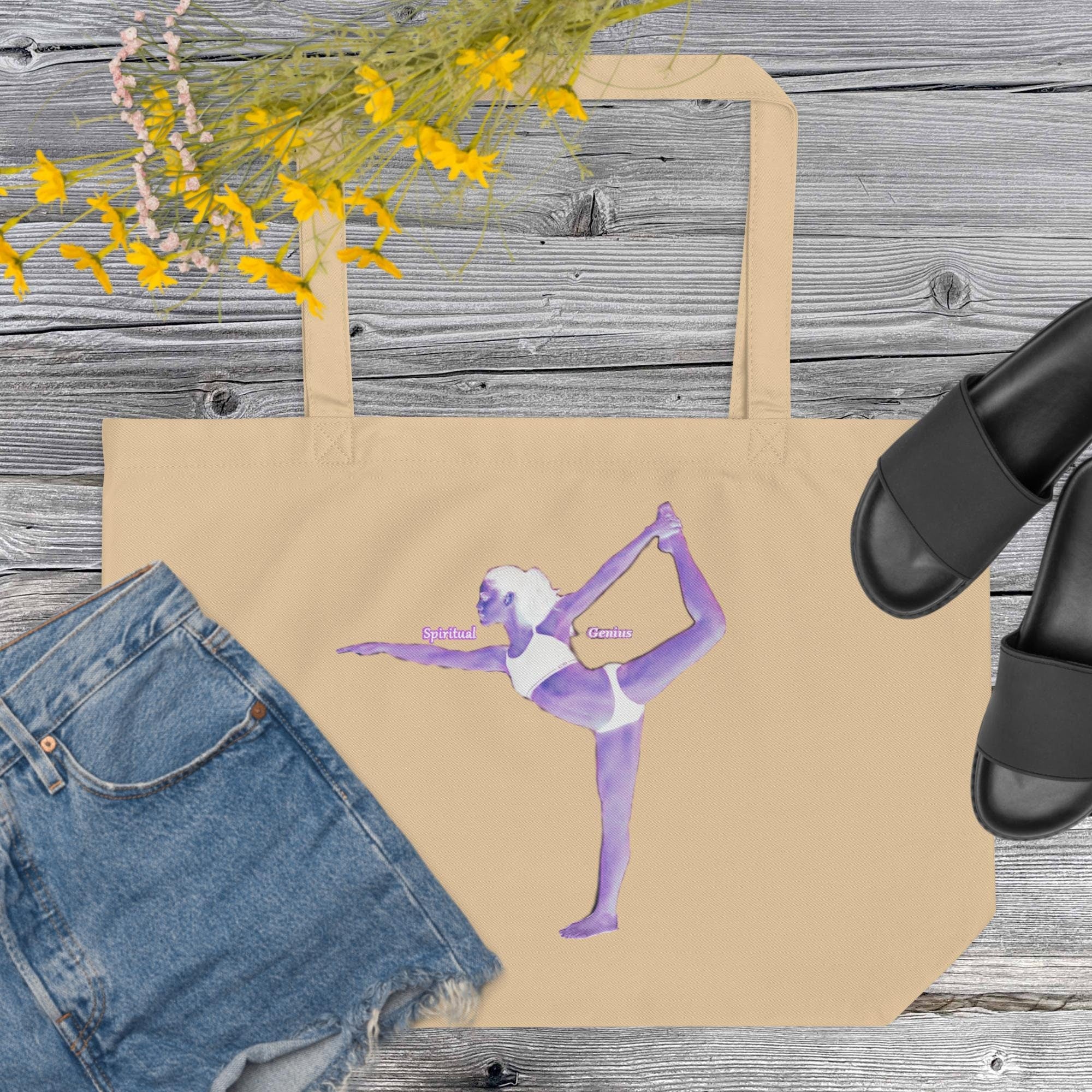 Tote Bags - Black and Tan
