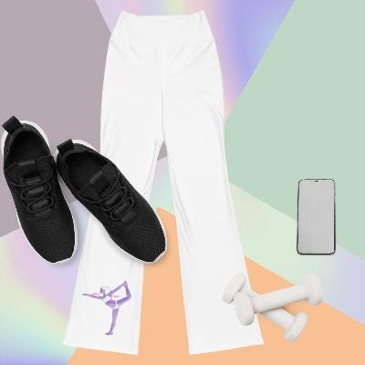 Yoga Pants - White