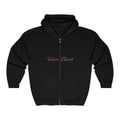 Hooded Sweatshirt with zipper - Options for black and white